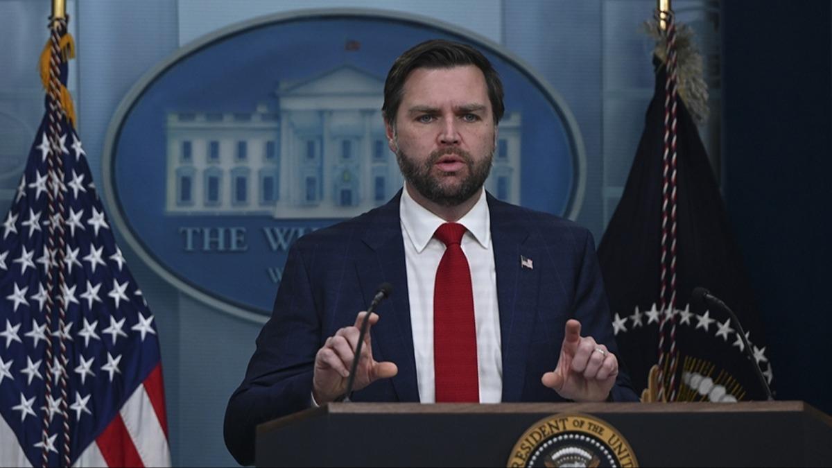 ABD Bakan Yardmcs JD Vance: Trump, ran konusunda ileri admlar atabilir