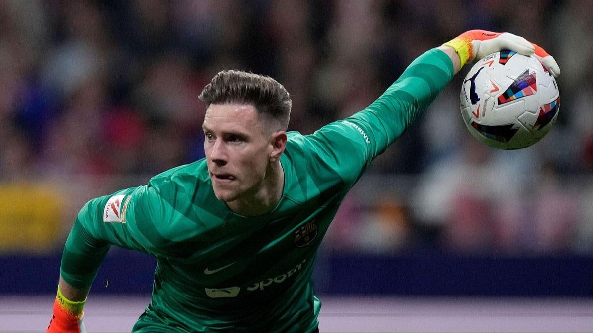 Galatasaray'da grmeler sonusuz kald! Ter Stegen ile anlama salanamad 