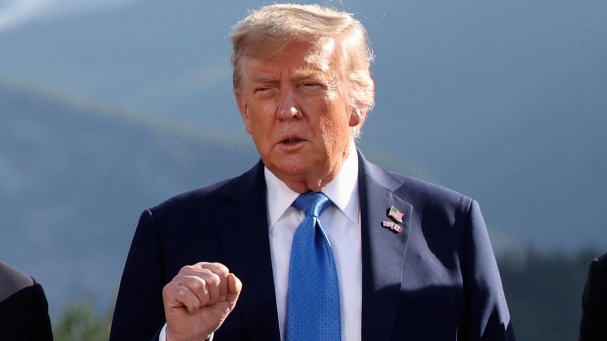 Trump'tan ran aklamas: Hava hakimiyetine sahibiz