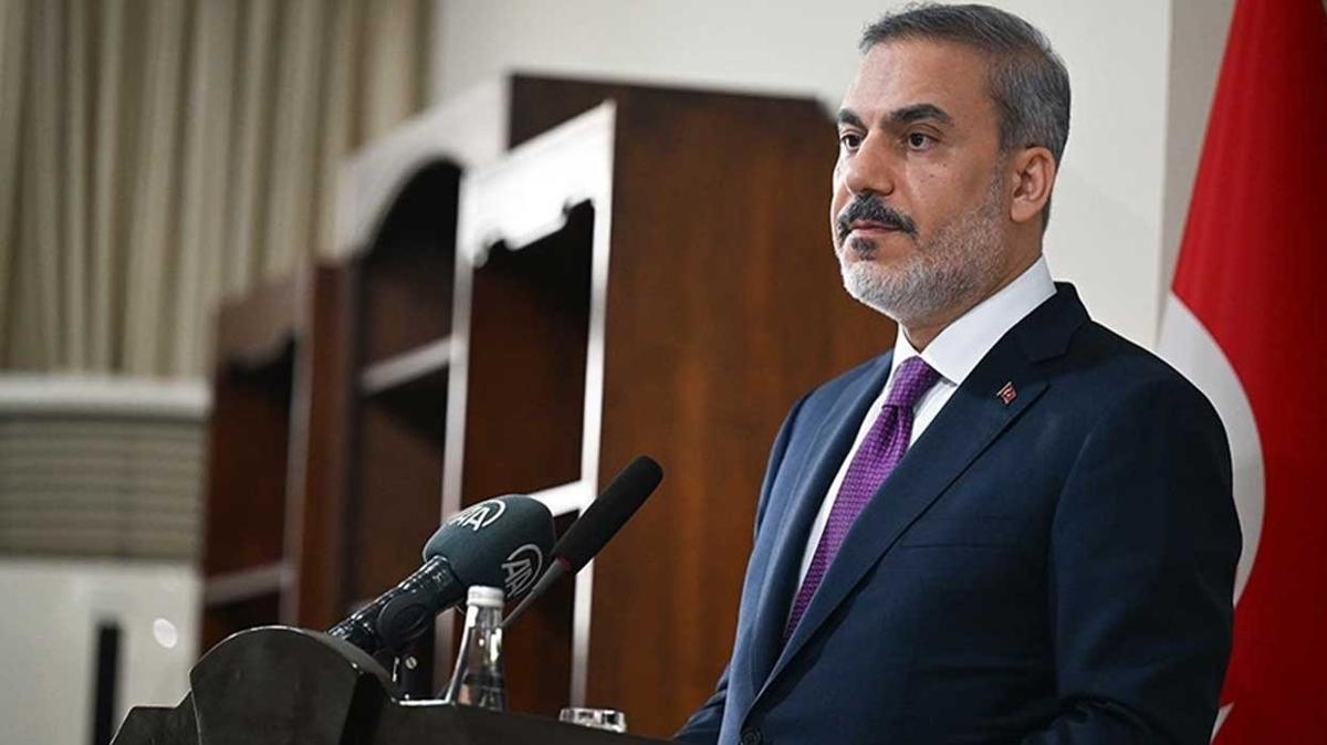 Bakan Fidan'dan telefon diplomasisi 
