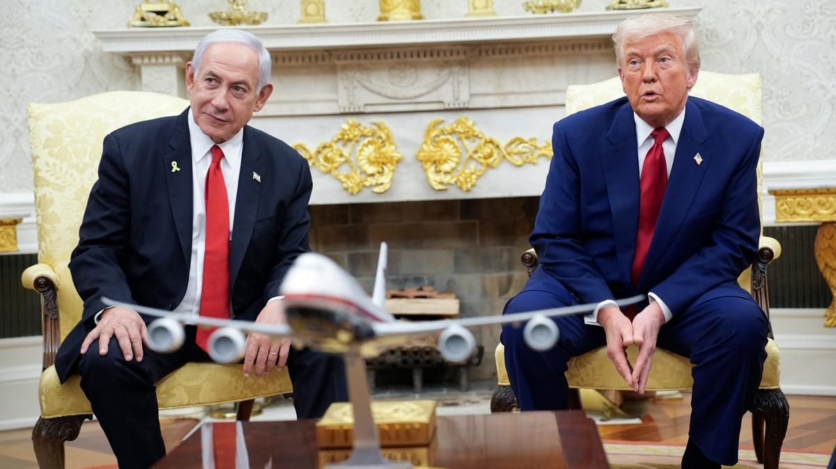 Orta Dou alev emberinde! Trump, Netanyahu ile grt