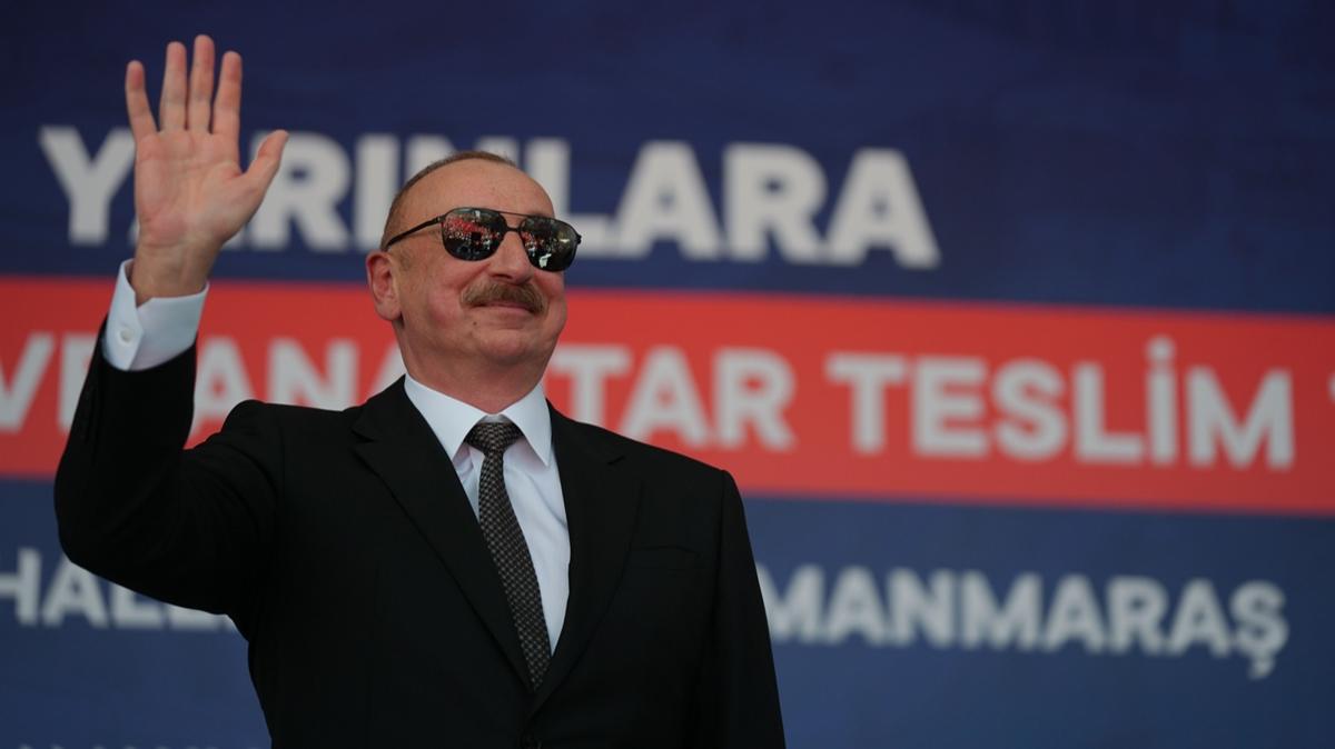Azerbaycan Mahallesi tamamland! Aliyev: Bu gl Trkiye'nin tezahrdr