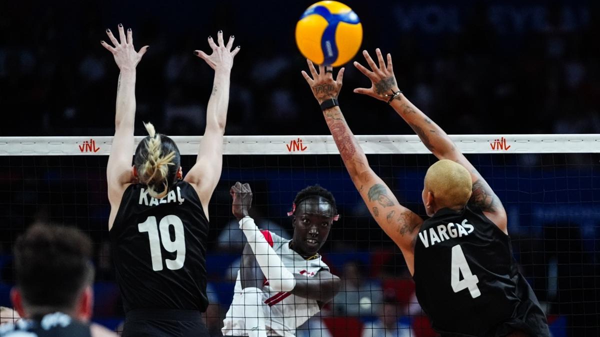 Filenin Sultanlar 6'da 6 yapt! Kanada'ya set vermedik
