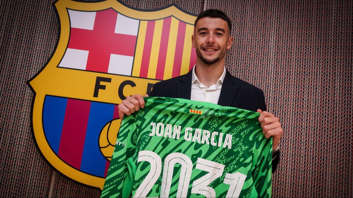 Barcelona'dan kaleye takviye: Joan Garcia