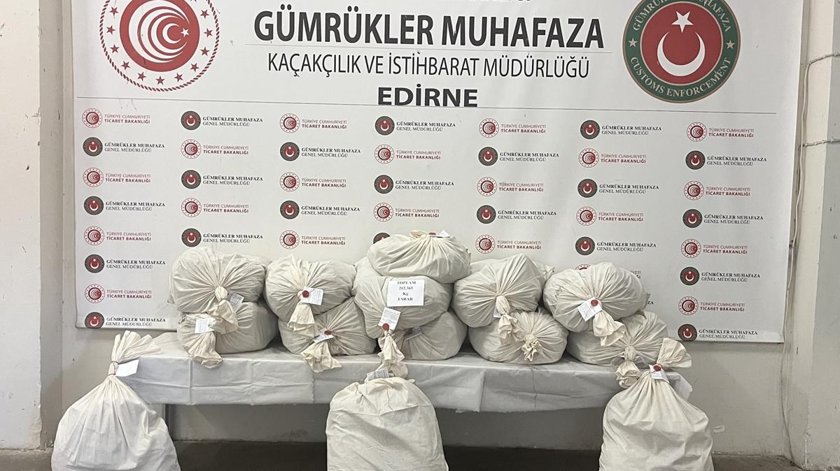 Kapıkule'de zehir tacirlerine geçit verilmedi 