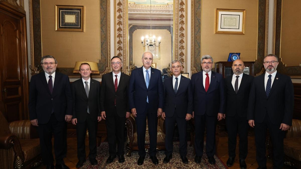 Numan Kurtulmu'tan Brksel'de Trk toplumuna mesaj: Birlik ve dayanmayla yolumuza devam edeceiz
