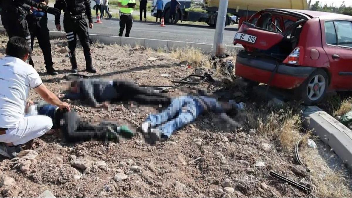 Aksaray'da korkutucu kaza: 1 l 8 yaral! Arata niversite snavna giden renciler vard!  