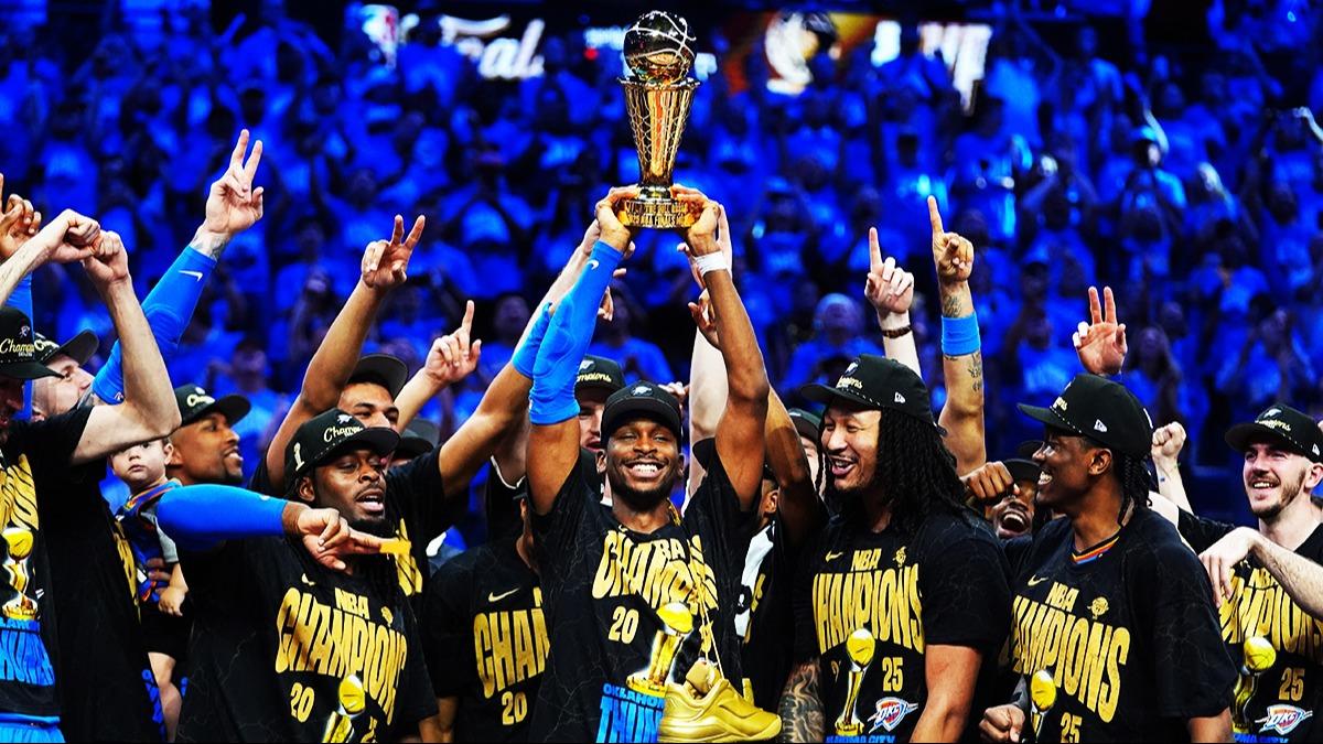 Shai frtnas! Oklahoma City Thunder NBA'de ampiyonlua uzand