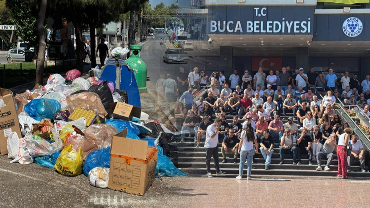 SMS ile ii kym balad! CHP'li bakana istifa ars: Buca'da grev krizi byyor