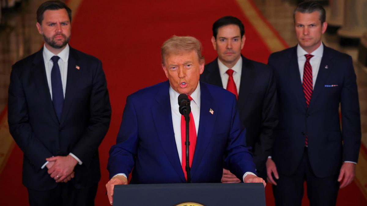 Trump'tan ran'da rejim deiiklii mesaj... ''Neden olmasn?''