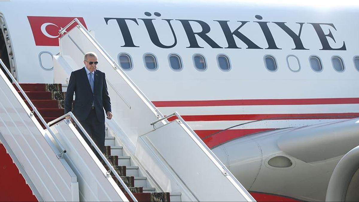 Gzler Lahey'de! Cumhurbakan Erdoan Hollanda'ya geldi