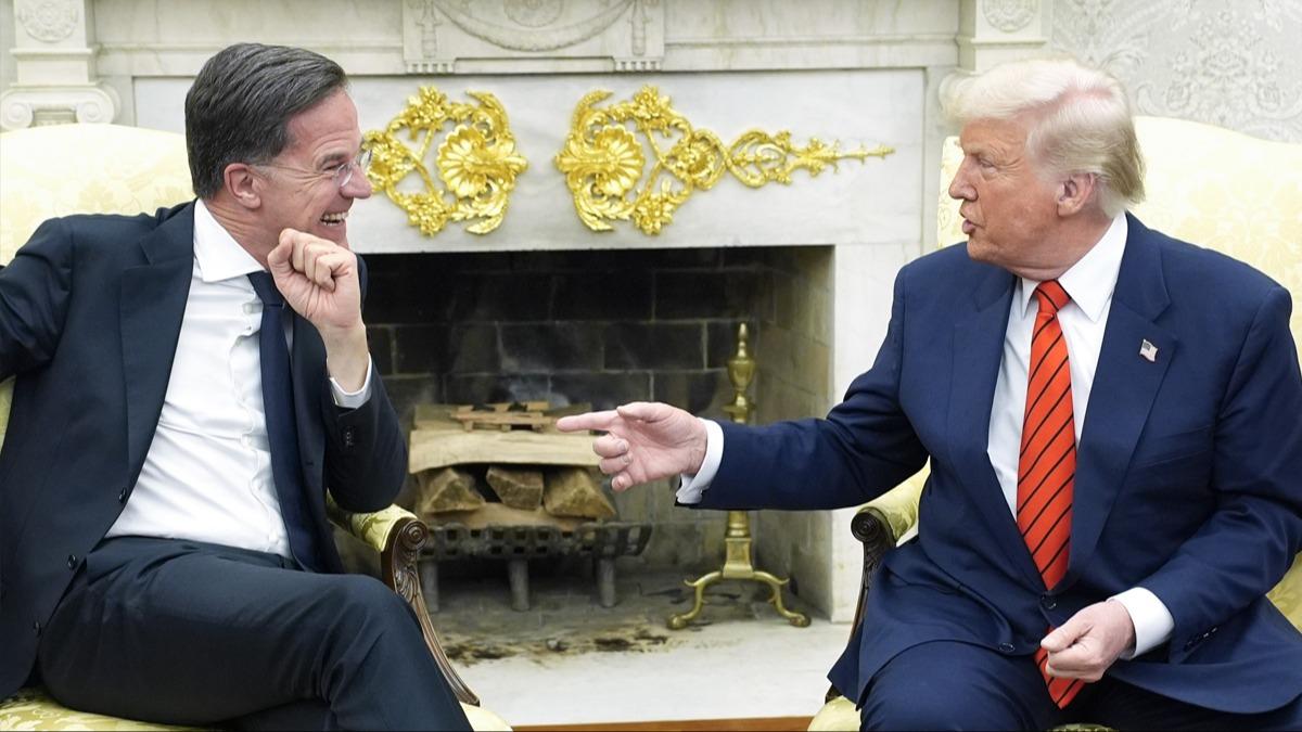 Trump, Rutte'nin mesajn ifa etti: Bu hepimizi daha gvenli kld 