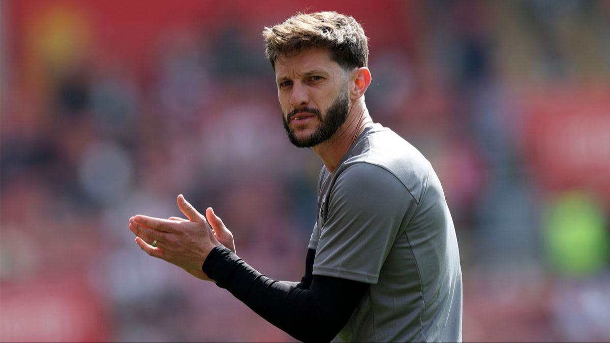 Adam Lallana 37 yanda kramponlar ast