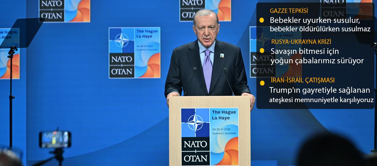 NATO liderler zirvesi! Bakan Erdoan: F-35'leri alma noktasnda Trump iyi niyetli