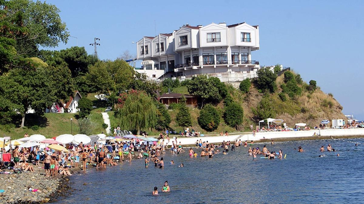 Sinop'ta denize ve dereye girmek yasakland 