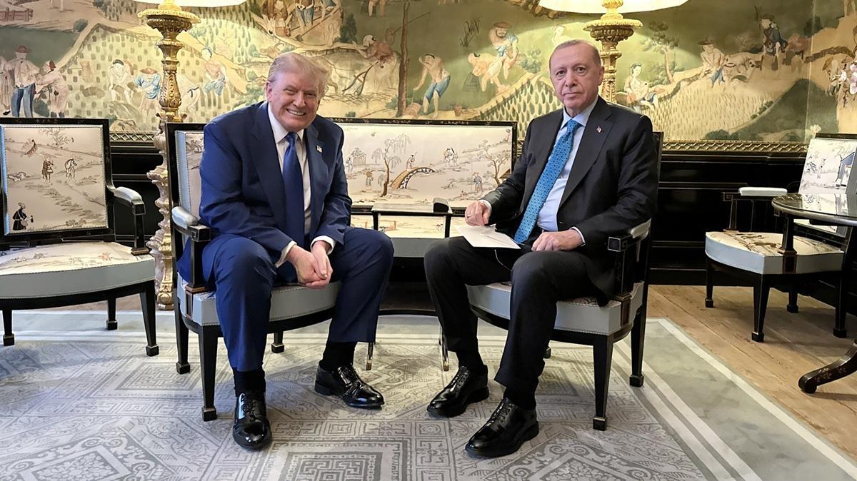 Bakan Erdoan'dan Trump'a savunma sanayiinde ibirlii mesaj: 100 milyar dolar ticaret hacmine ularz