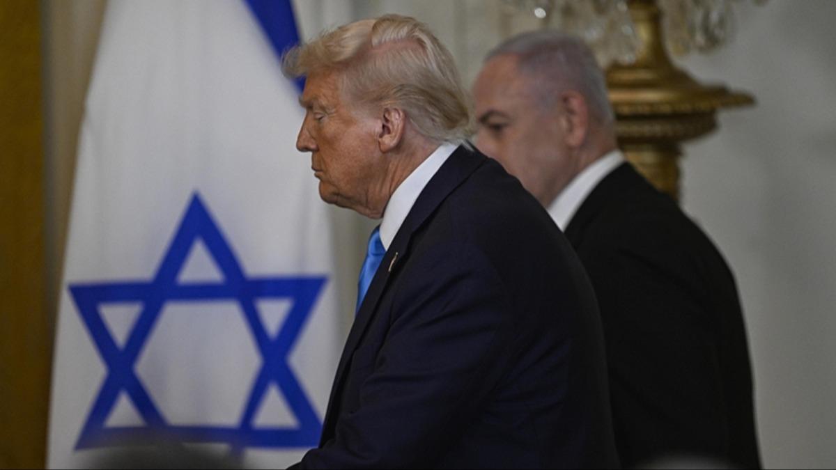 ''Byk bir ilerleme var'' demiti... srail Trump' yalanlad