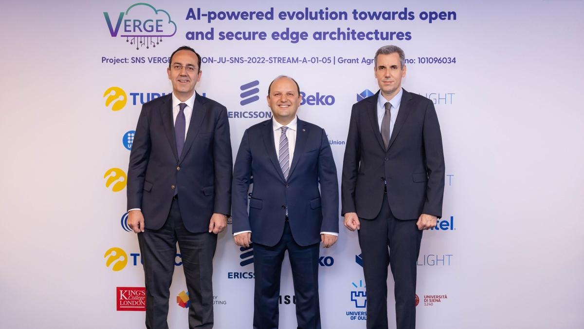 Turkcell, Beko ve Ericsson'dan yapay zeky 5G ile buluturan Ar-Ge projesi