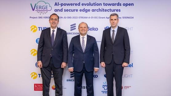 Turkcell, Beko ve Ericsson'dan yapay zeky 5G ile buluturan Ar-Ge projesi