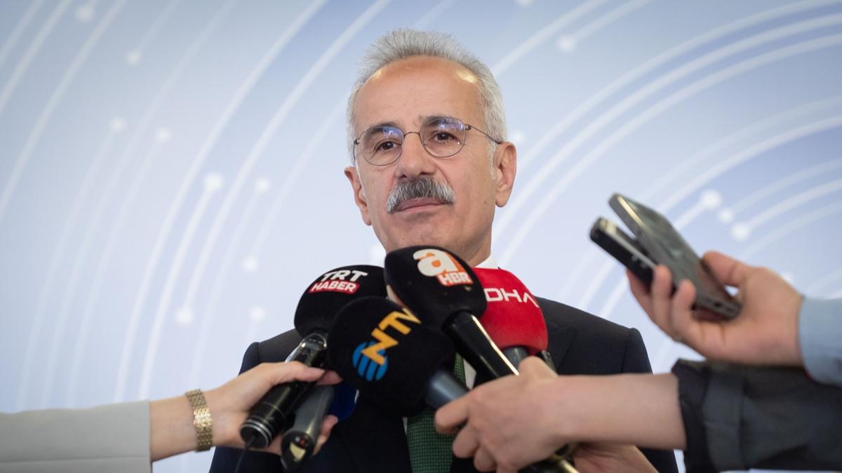 Türkiye dünyada 11. sıraya yerleşti! Bakan Uraloğlu: Ülkemiz 4,79 milyon dwt kapasiteye sahip 