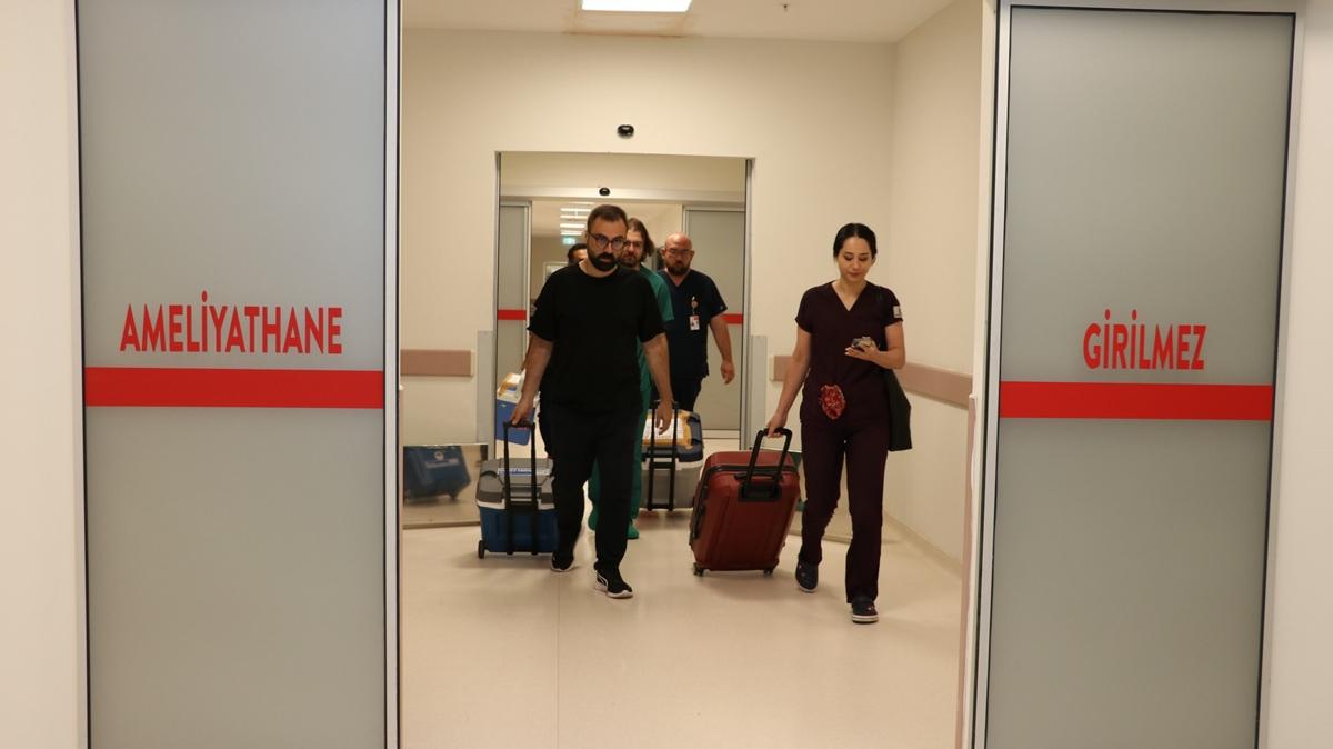 Antalya'da organ ba 3 hastaya umut oldu