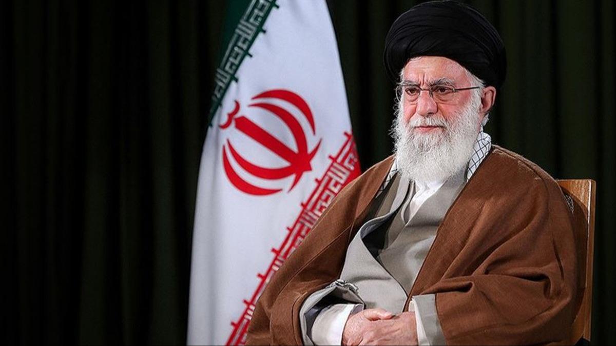 ran dini lideri Ayetullah Hamaney'den atekes sonras ilk aklama