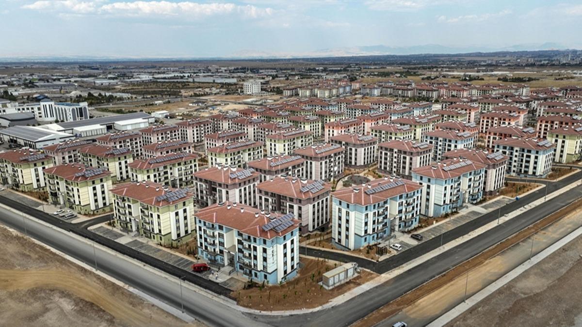 Malatya'da 35 bin 500 deprem konutu hak sahiplerine teslim edildi