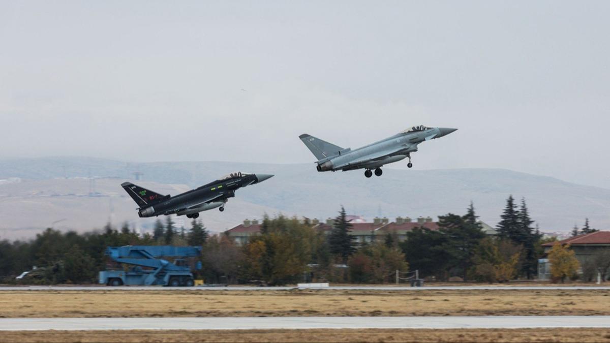 Trkiye'den 'Eurofighter' ata! lk kritik temas gerekleti