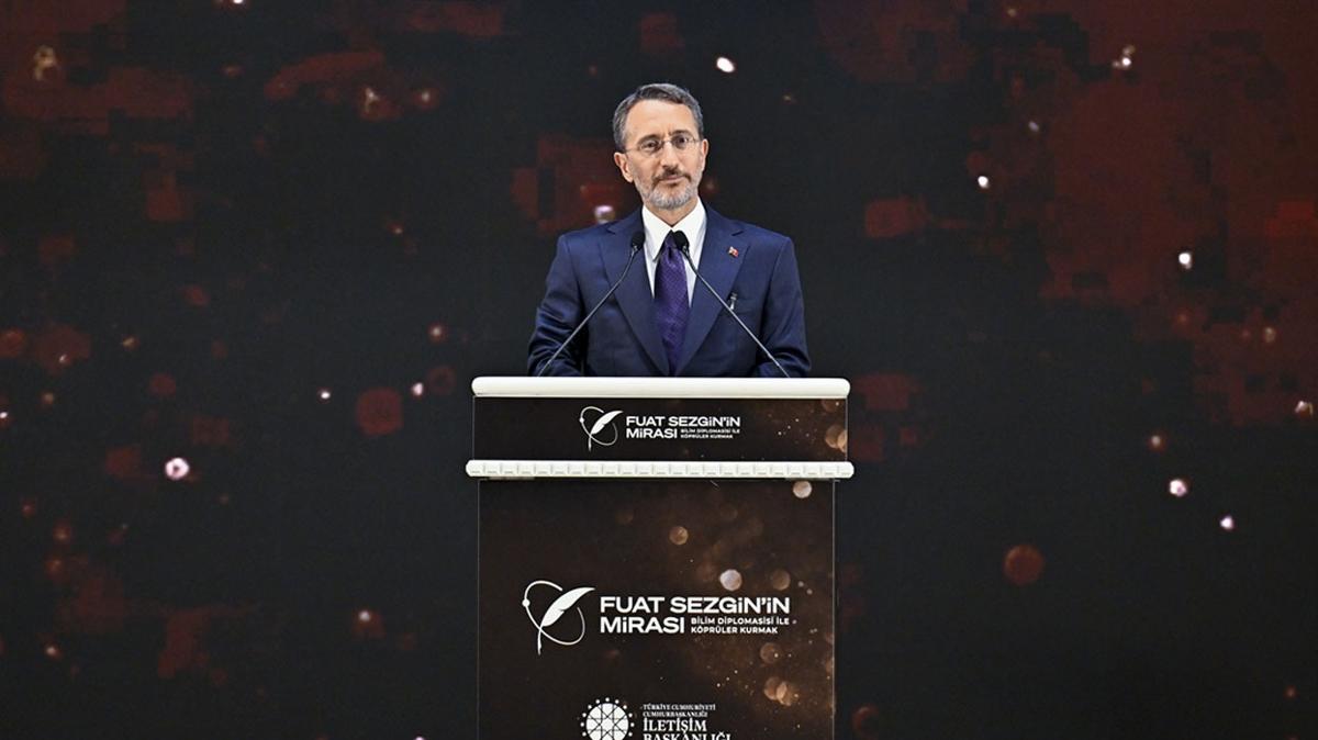 letiim Bakan Altun: Kresel adalet sorunu yayoruz