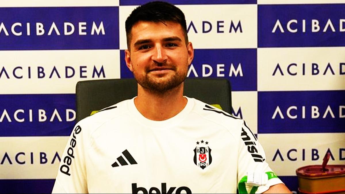 Beikta'ta futbolcular salk kontrolnden geti