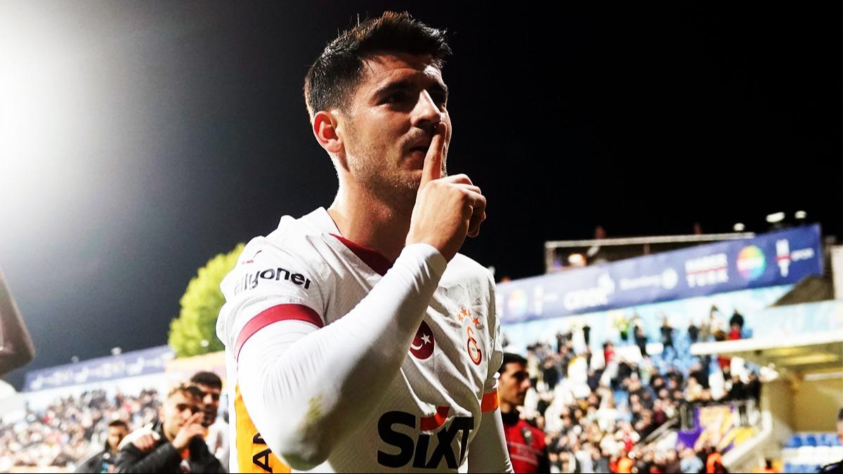 Galatasaray'dan Morata iin rest: Bedavaya kimseyi gndermeyiz