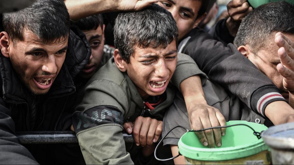 Gazze'de ocuklar alktan lyor! Ac bilano 66'ya ykseldi