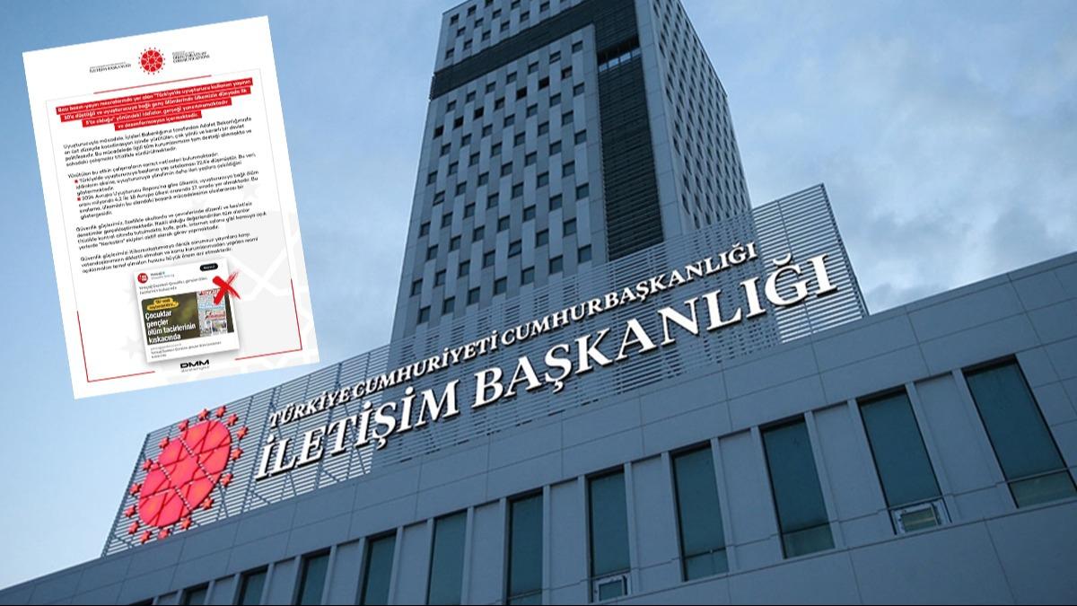 Uyuturucu kullanmyla ilgili aslsz iddialara resmi yalanlama
