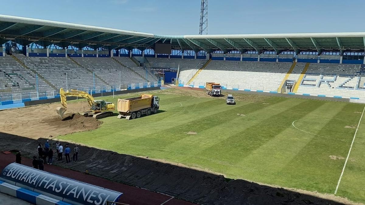 Kazm Karabekir Stad yeni sezon hazrlanyor