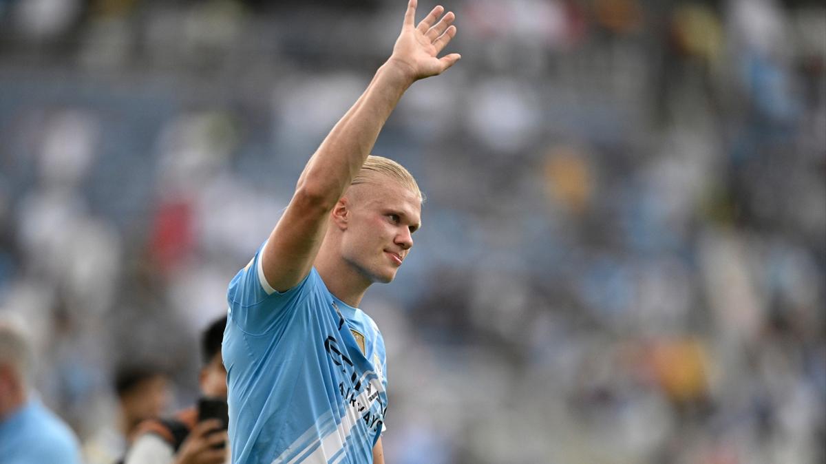 Messi ve Ronaldo'yu geride brakt! Erling Haaland'dan tarihi baar 