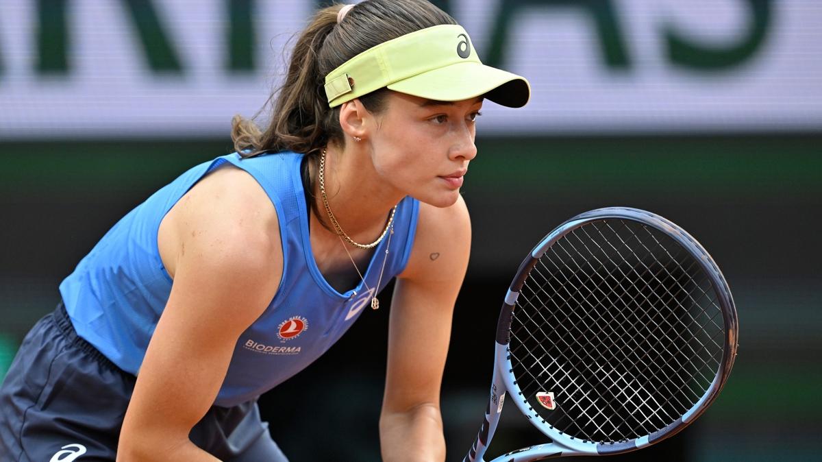 Zeynep Snmez, ilk kez Wimbledon'da ana tabloda mcadele edecek