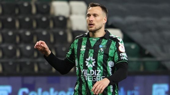 Vukovic'ten Kocaelispor'a veda: Bizimle olan herkese teekkr ederim