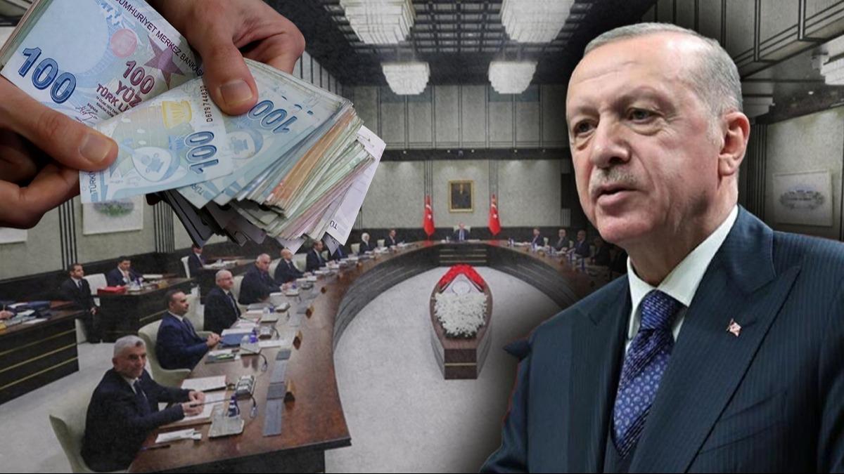 Milyonlarca kiinin gz Kabine'de! Masada memur ve emekli maalar var