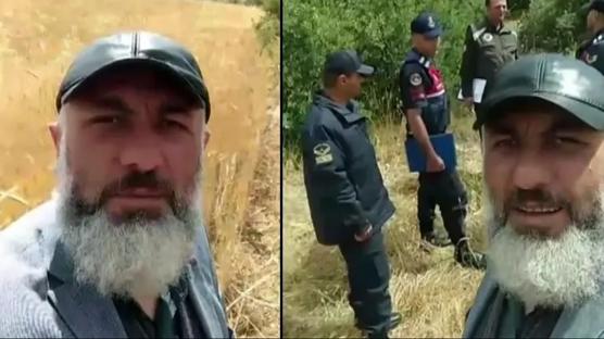 'Yangn karacam' dedi, kendini ihbar etti