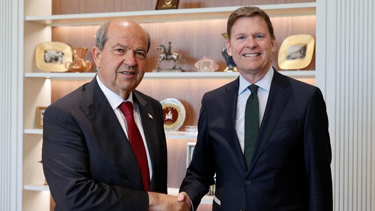 KKTC Cumhurbakan Tatar'dan New York mesaj: Resmi mzakerelere geme artlarmz belli
