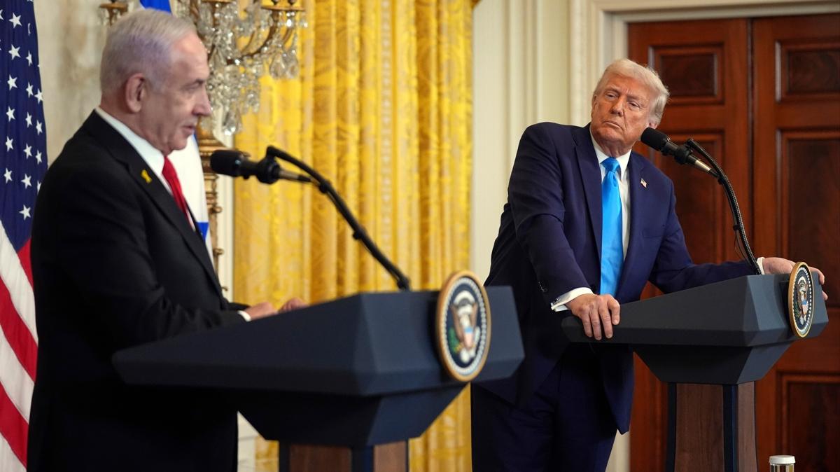 Trump'tan 'Gazze' k: Netanyahu'ya kar artk kat olacaz