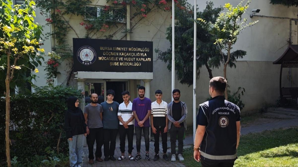 Bursa'da gmen kaakl operasyonu!  ilden gmen tarken yakaland 