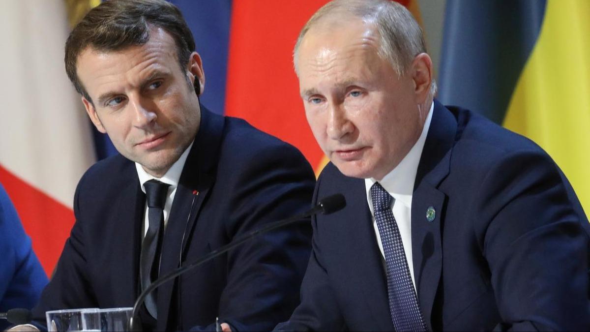 Kremlin: Putin-Macron grmesi Fransa inisiyatifiyle yapld   