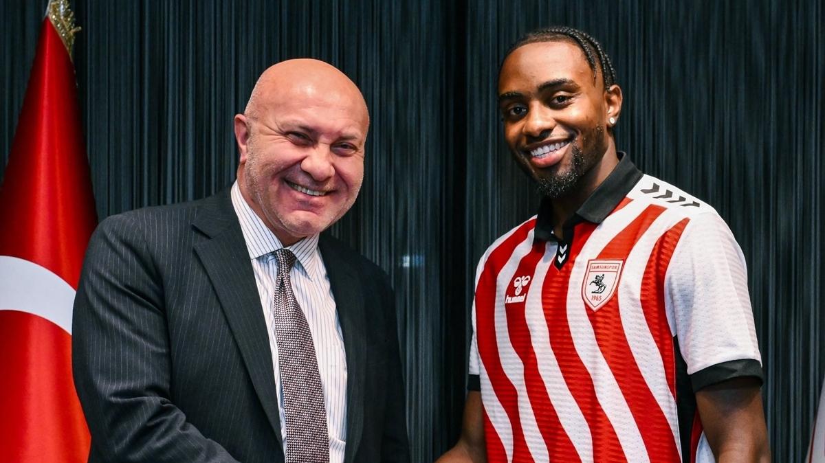 Samsunspor yeni orta sahasn aklad