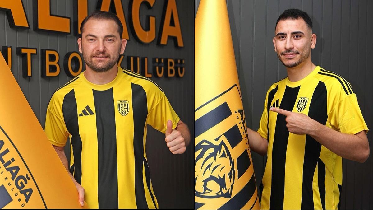 Aliaa FK'dan ifte transfer  