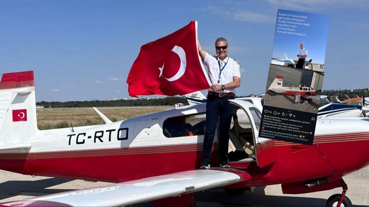Hayali yarm kald... Pilotun son paylam yrekleri burktu