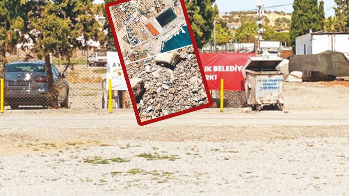 CHP'li belediye tarihi mezarlığı otoparka çevirdi