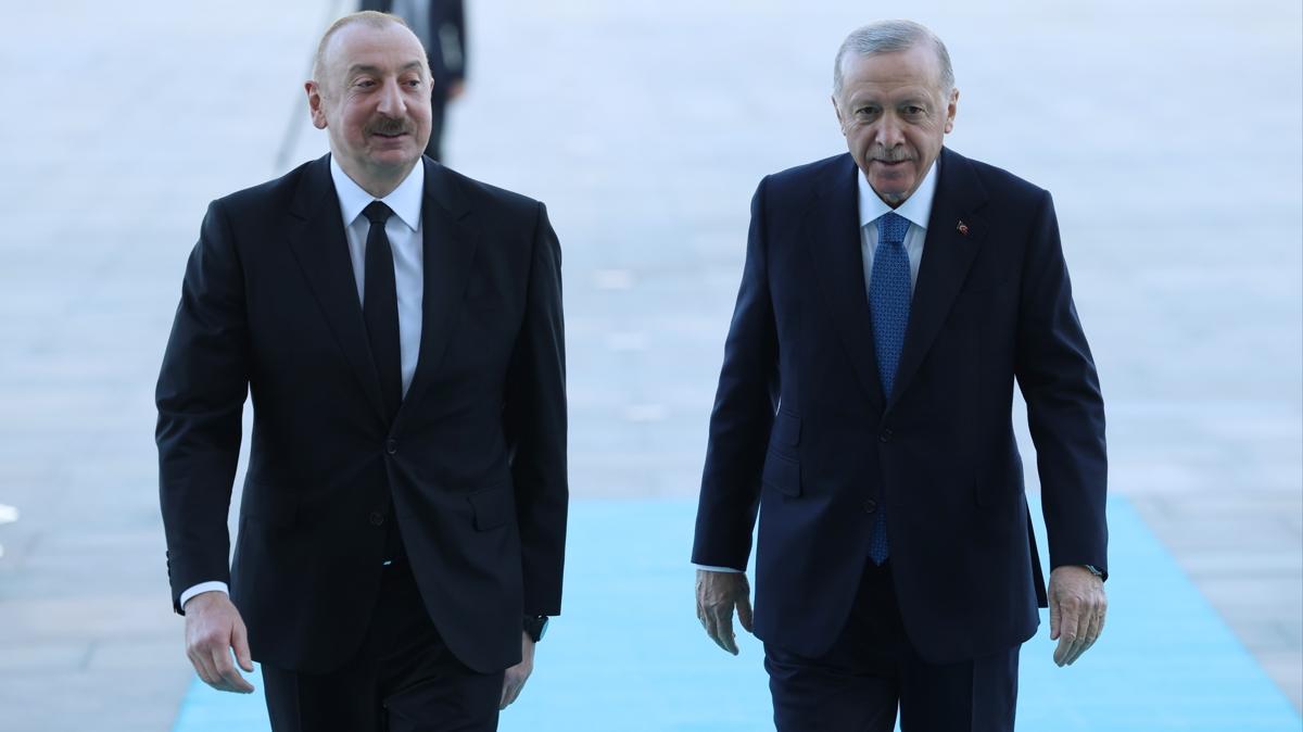 Cumhurbakan Erdoan'dan Azerbaycan'a kritik ziyaret: Masa 2 yl sonra kuruluyor
