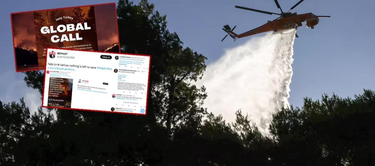 FETÖ ve İmamoğlu maskeli hesaplardan kirli ortaklık! Orman yangınları üzerinden provokasyon