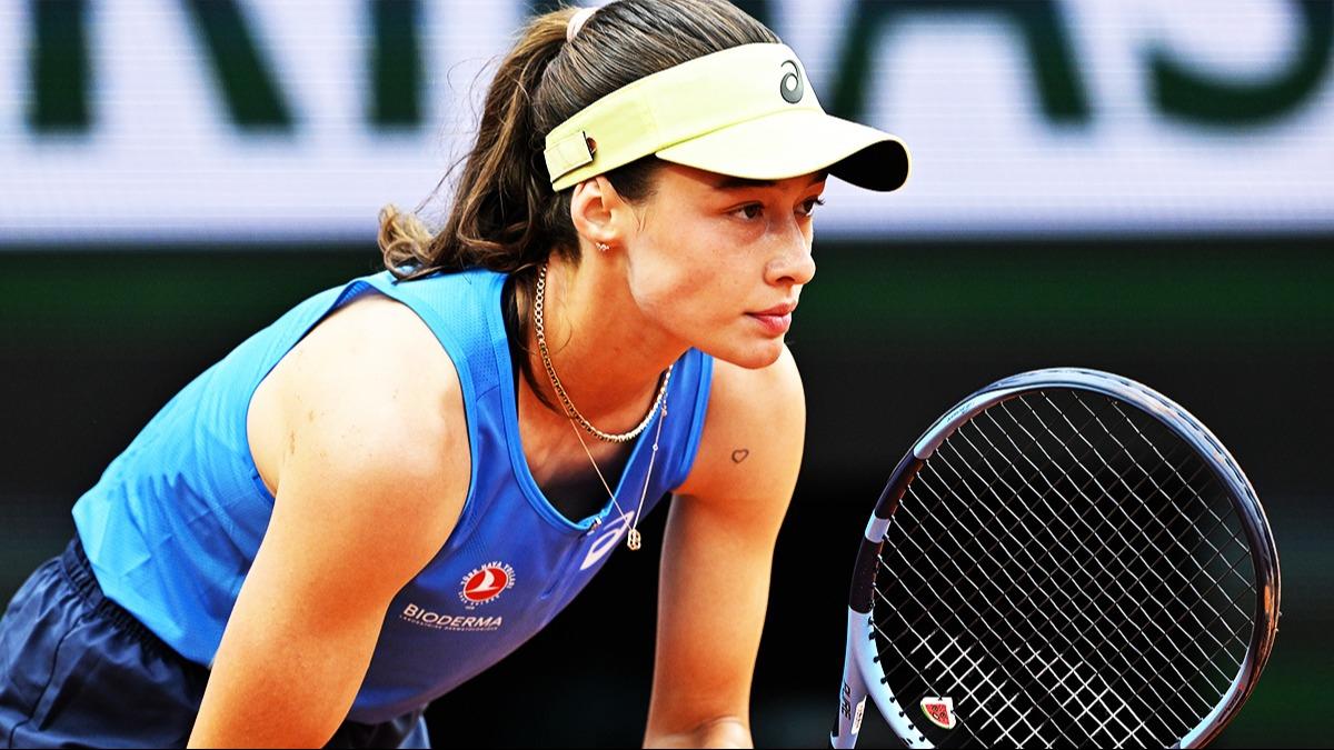 Zeynep Snmez 4. tur iin korta kyor! Sradaki rakip Ekaterina Alexandrova